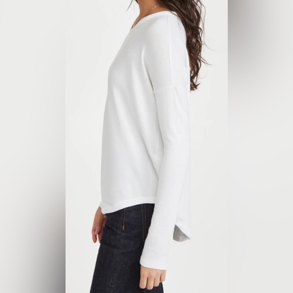 rag & bone Hudson Tee, White - M - Picture 3 of 10